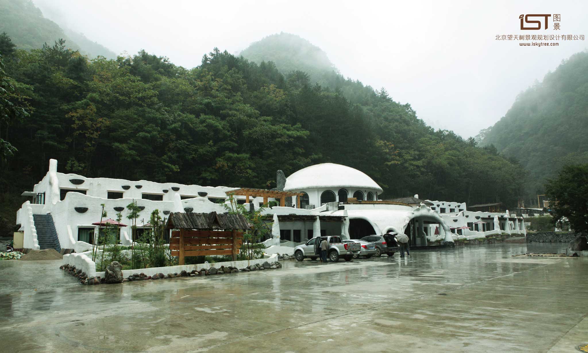 熊猫山庄主题酒店实景