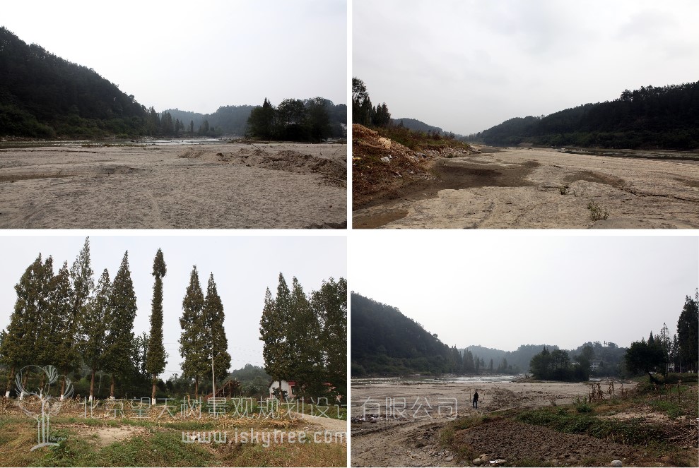 祖师店村滨水休闲点基地现状实景