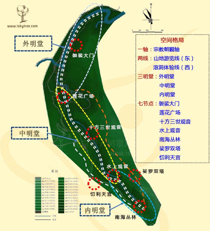  小南海宗教文化旅游区规划图