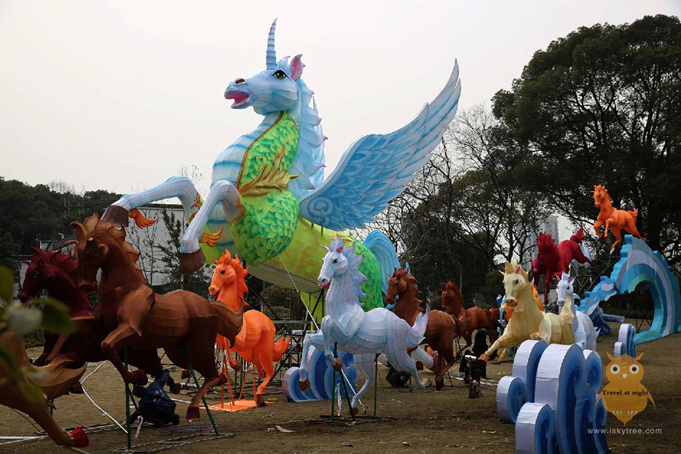 万马奔腾夜游策划与设计施工