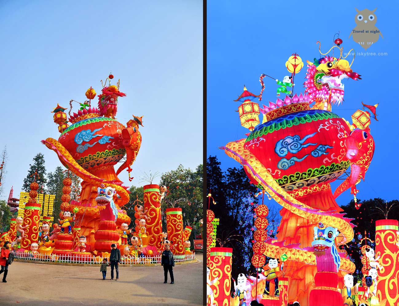 自贡传统灯笼彩灯设计制作